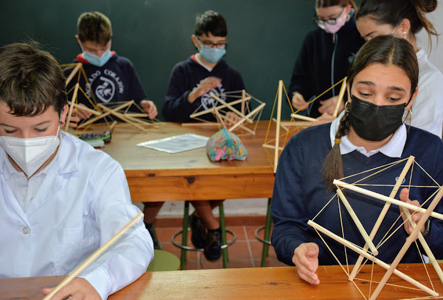 Construir estructura de tensegridad