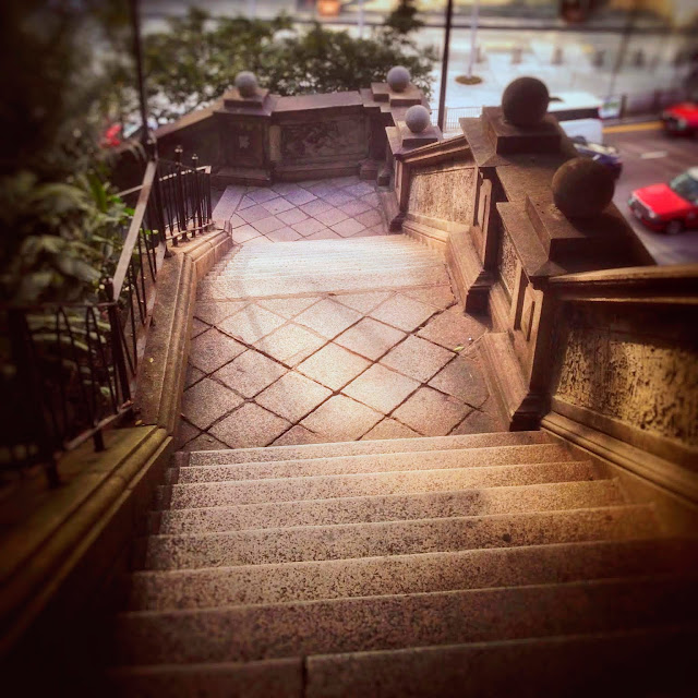 Hong Kong, central, Stone Staircase,  香港, 石樓梯