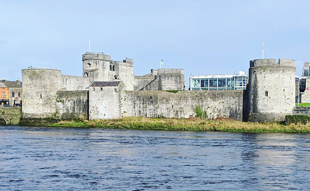 Ireland by Train: King John's Castle in Limerick City