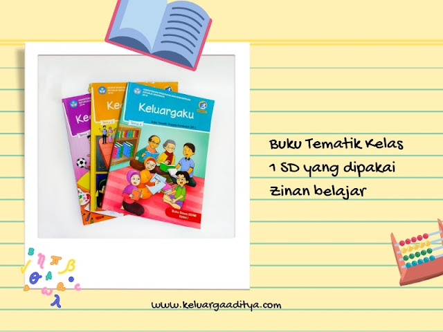 buku tematik sd kelas 1 yang dipakai untuk homeschooling