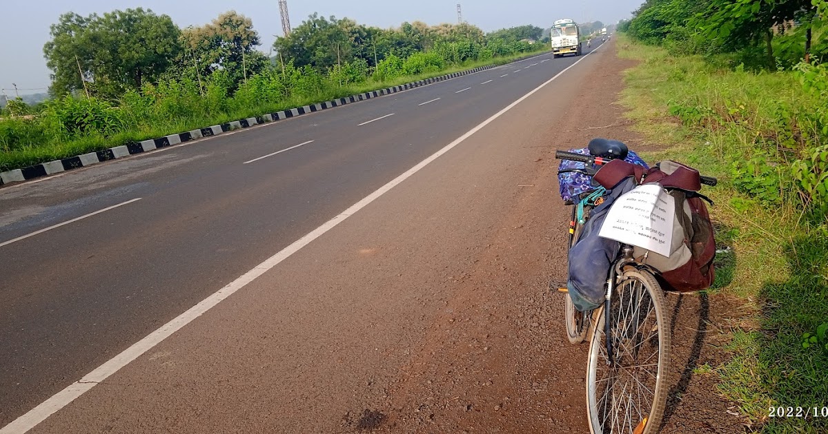 Cycling In 4 States On Single Gear Cycle 9: Mannaekhelli- Sangareddy (82 Kms)*
