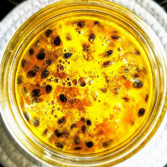 Passion Fruit Soda, passion fruit, fruit, drink, recipe, soda, homemade, tropical fruit, non alcoholic