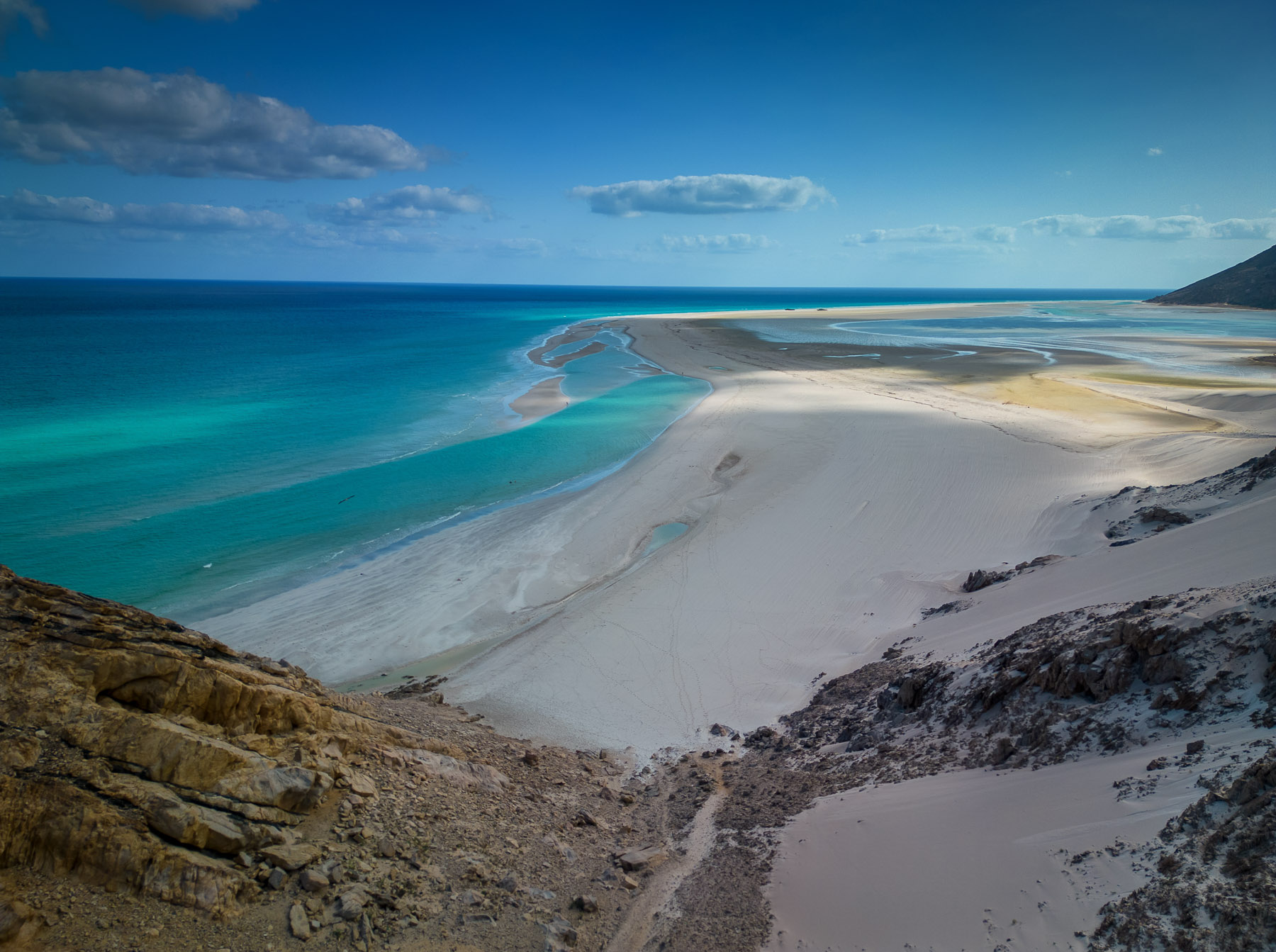 Socotra - marzec 2024 - Laguna Detwah i plaża Shoab