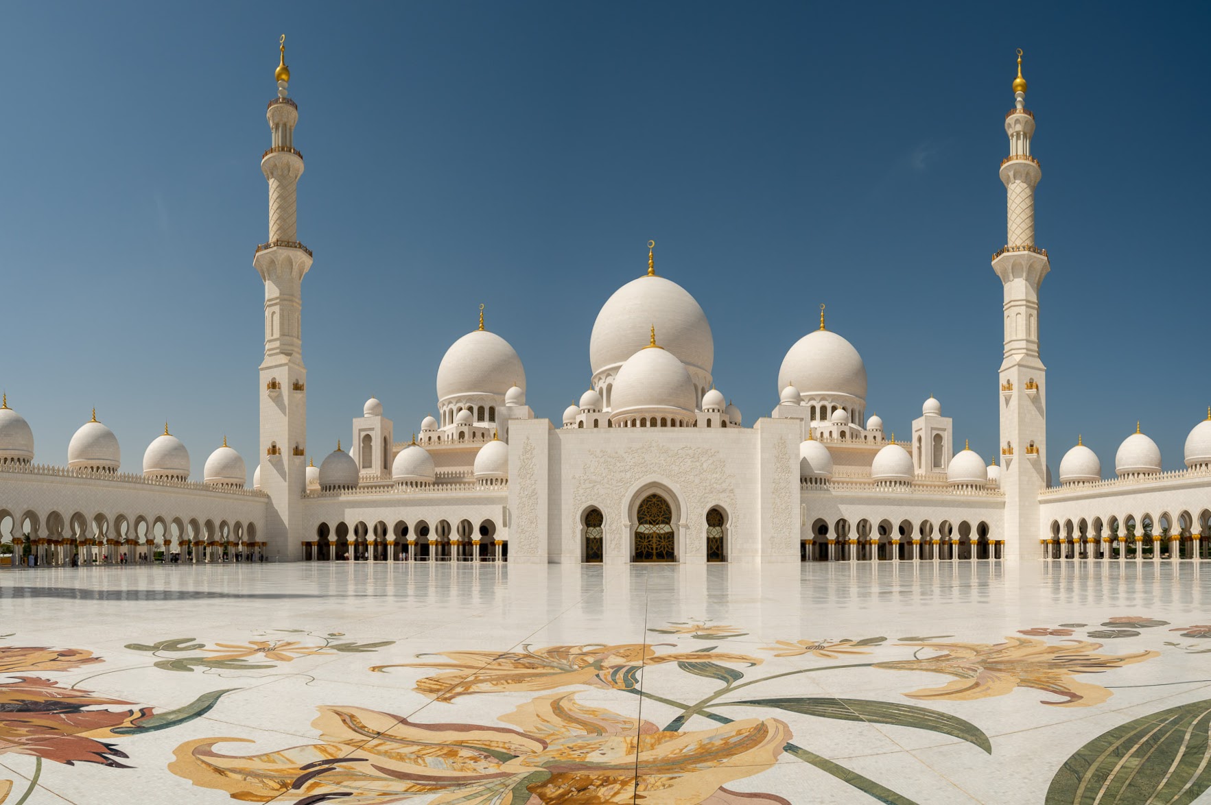 Wielki Meczet Szejka Zayeda - Abu Dhabi - marzec 2024