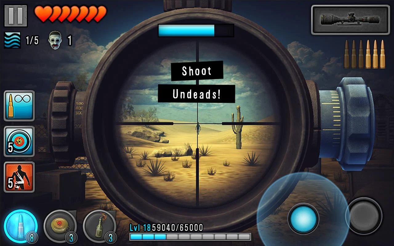 Last Hope – Zombie Sniper 3D v3.6.5 APK [FULL] [GRATIS]