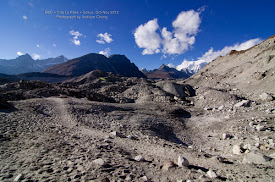 From Thagnag crossing Ngozumpa Glacier to Gokyo