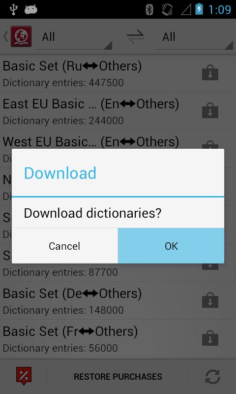 ABBYY Lingvo Dictionaries v3.1.0.4 APK Books & Reference Apps Free Download