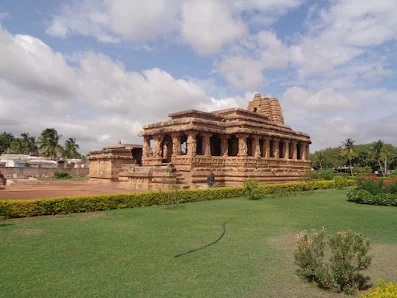 Durga Temple at Aihole, which is the central attraction of the area
