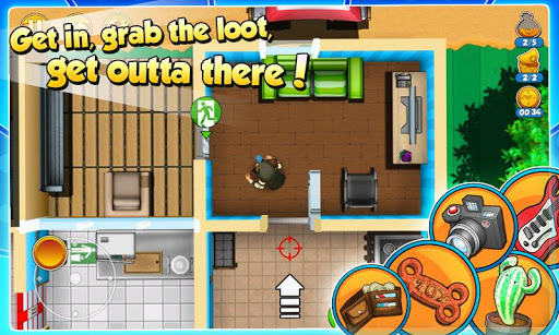 Robbery Bob 2 Double Trouble Mod Full Tiền Vàng Cho Android