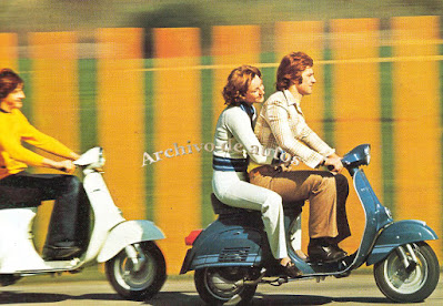 Vespa Primavera versiones, importada Argentina