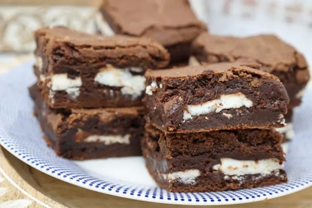 Peppermint Patty Brownies