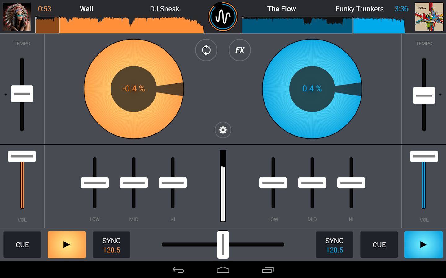 Cross DJ - Mix your music v1.4.3 APK indir