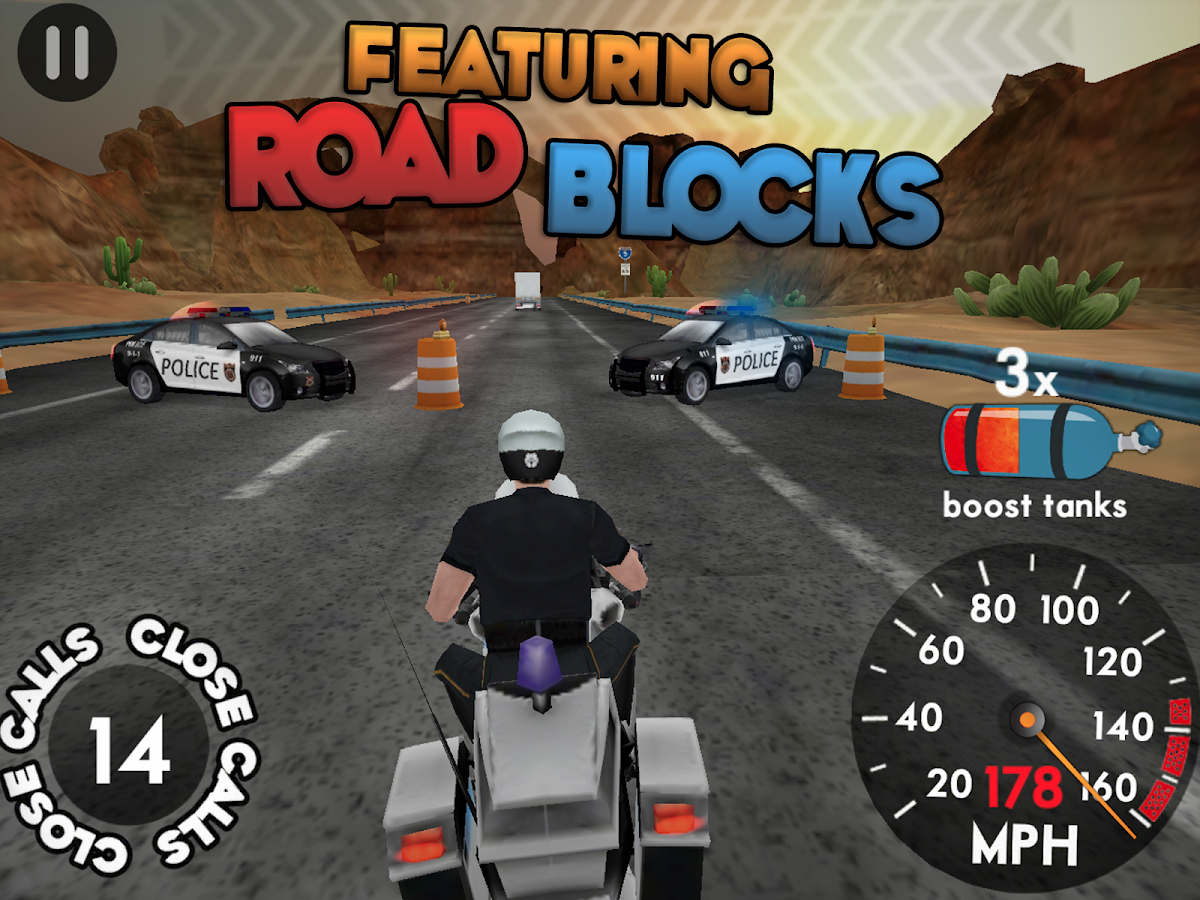 Highway Rider v1.6.1 Mod Unlimited Boosts APK Racing Games Free Download