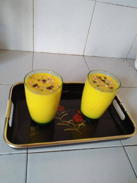 මැංගෝ (අඹ) ලැසී හදමු (Mango Lassi) - Your Choice Way