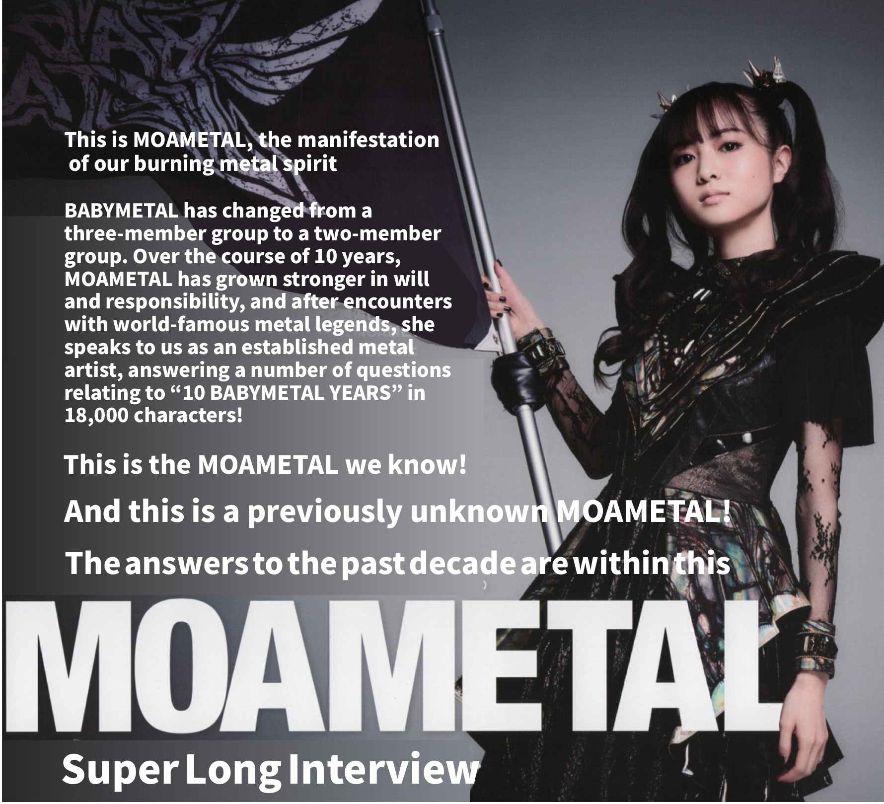 MOAMETAL in Hedoban Magazine