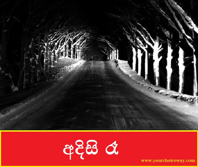 අදිසි රෑ (Adisi Raa) - Your Choice Way