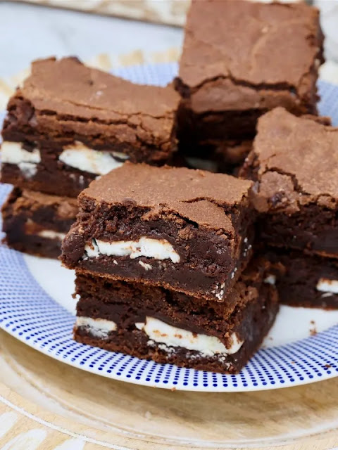 Peppermint Patty Brownies