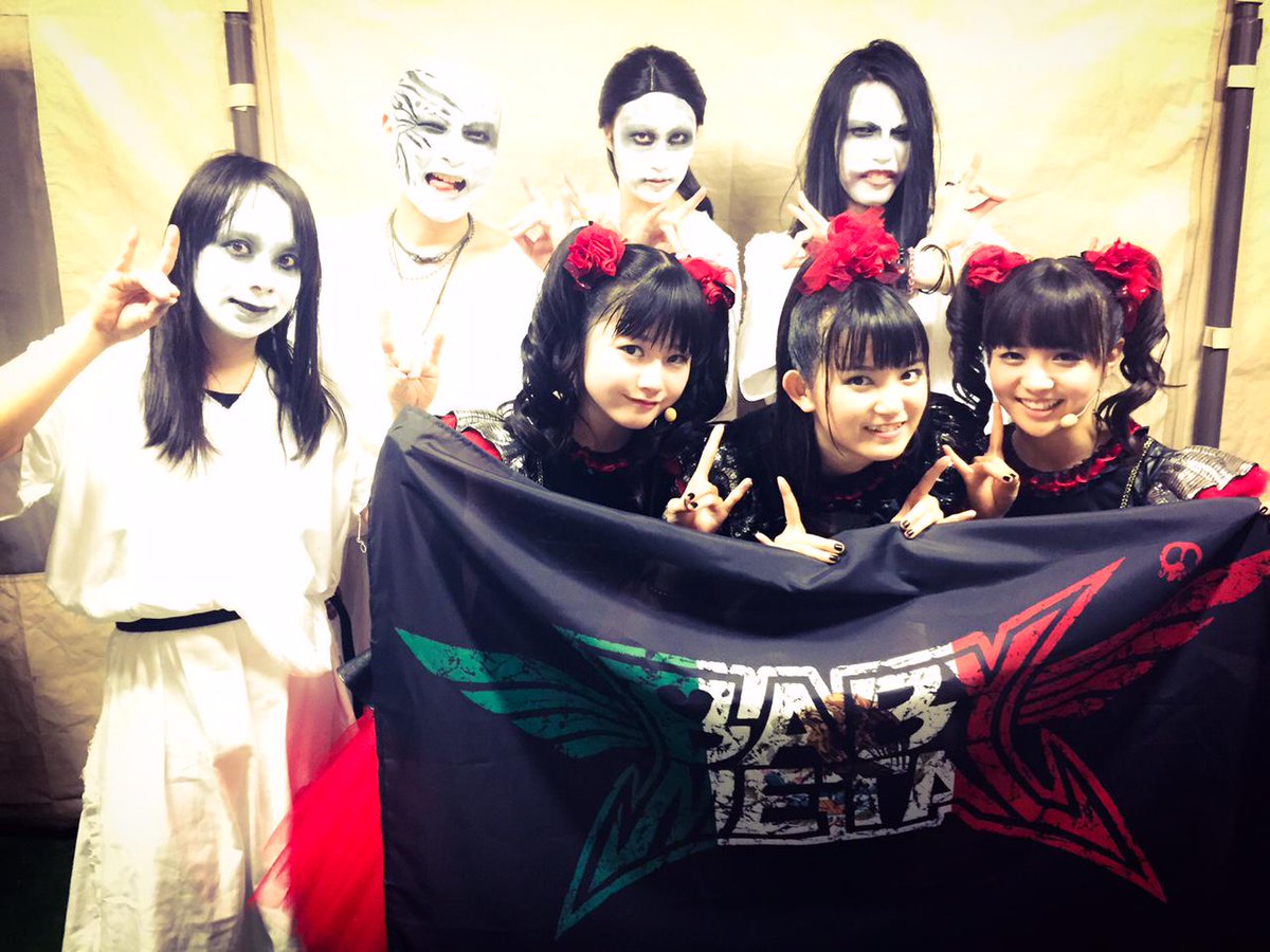 BABYMETAL in Italy with Kami Band
