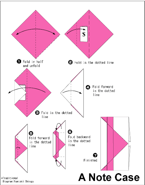 සටහන් කෙස් එකක් හදමු (Origami Note Case) - Your Choice Way