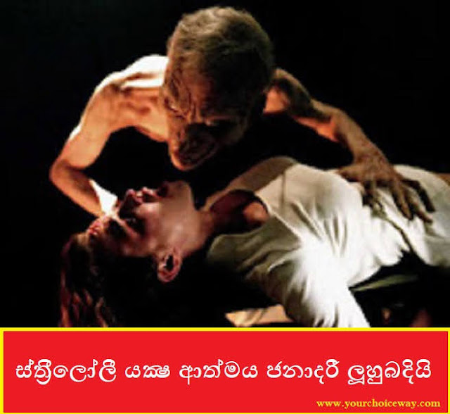 ස්ත‍්‍රීලෝලී යක්‍ෂ ආත්මය ජනාදරී ලූහුබදියි (Janadari) - Your Choice Way