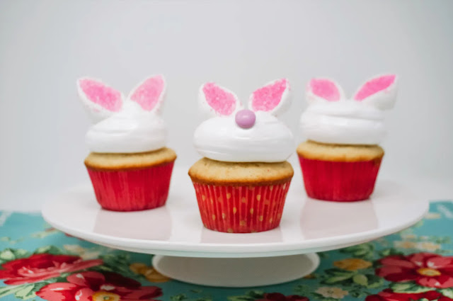 Bunny Ears Cupcakes