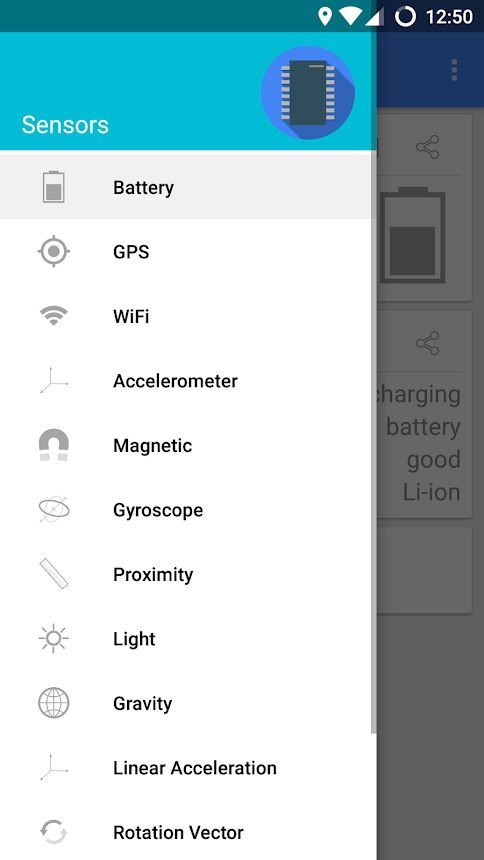 https://play.google.com/store/apps/details?id=com.wered.sensorsmultitool