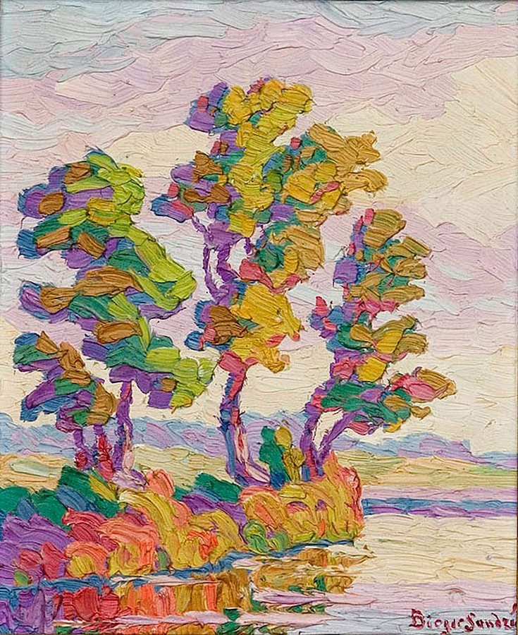 Riverbank, Smoky River, 1929