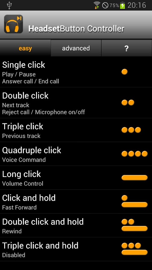 Headset Button Controller v7.6 APK indir