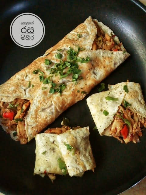 බිම්මල් ඔම්ලට් හදමු (මෂ්රූම් ඔම්ලට් - Bimmal Omelette Hadamu) - Your Choice Way