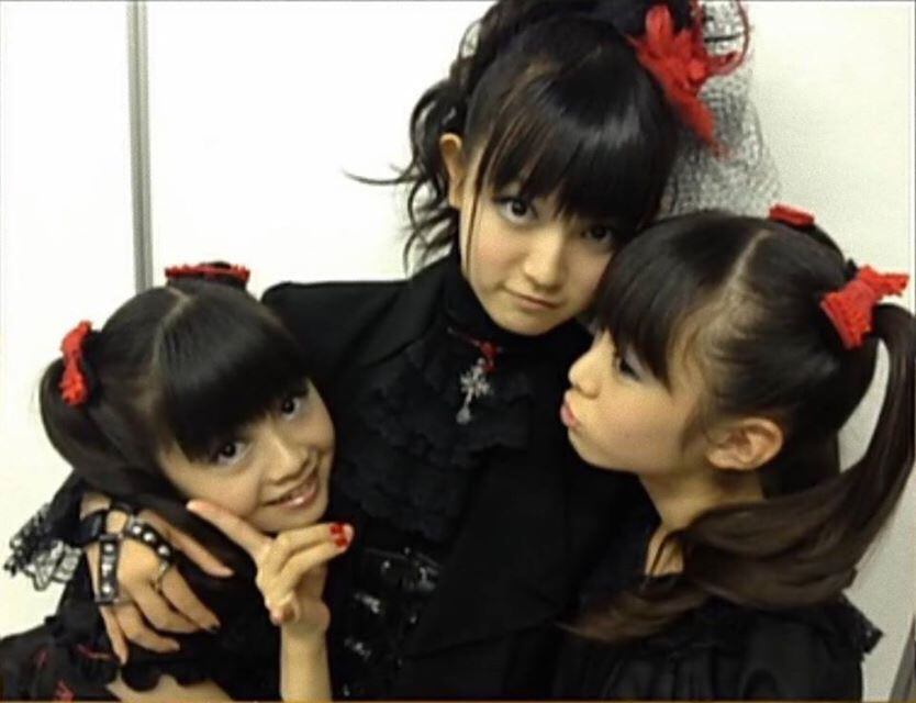 Suzuka, Yui, and Moa of BABYMETAL