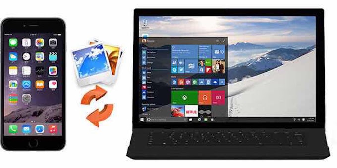 گواستنەوەی ڕەسم و ڤیدۆ لە نێوان ئایفۆن و ئایپاد بۆ كۆمپیتەرو بە پێچەوانەوە .