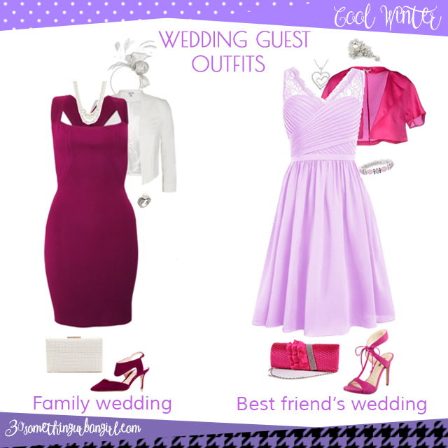 Wedding guest outfit ideas for Cool Winter women by 30somethingurbangirl.com // Are you invited to a family or your best friend's wedding? Find pretty outfit ideas and look fabulous!