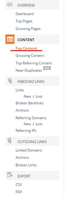 finding top content - #contentmarketing tips